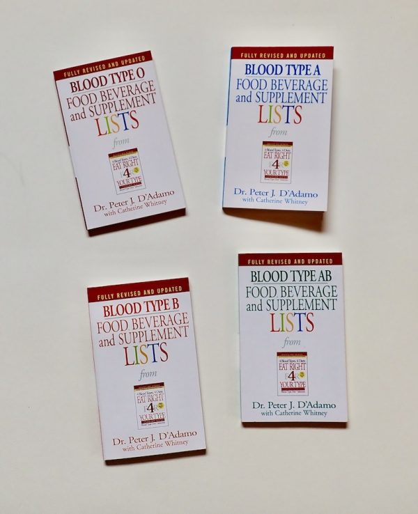 blood type diet books